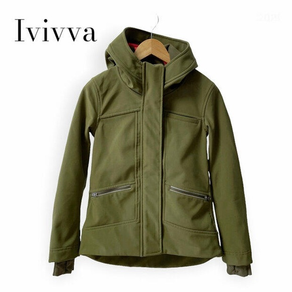 Ivivva Other - Ivivva Girls Size 6 Zip Up Fall Jacket Midweight Fleece Lined Rain Coat Athletic